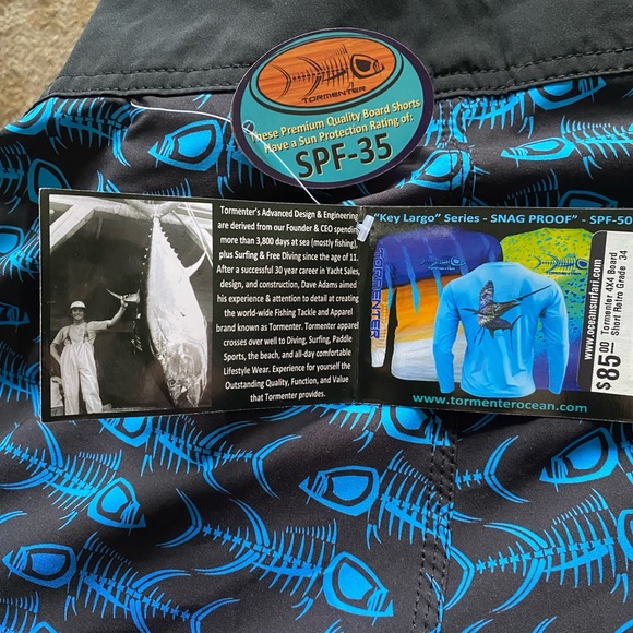 Tormenter 4x4 Board Shorts size 34. Performance clothing - Picture 4 of 4